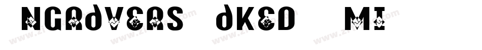 Engravers Naked B mi字体转换